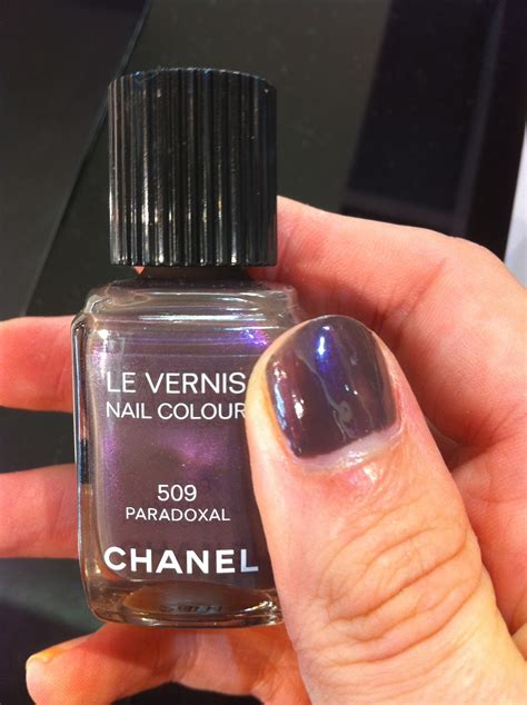 Chanel Paradoxal Vs Barry M Dusky Mauve 